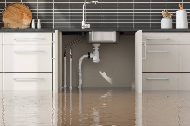 Water damage restoration process in Davisboro, GA